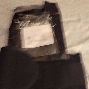 Black Waist Shaper With Spandex And Nylon